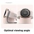 Charger Dock Holder Compatible For Samsung Galaxy Watch5 5pro Silicone Charging Stand Smartwatch Accessories black