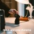 Charger Dock Holder Compatible For Samsung Galaxy Watch5 5pro Silicone Charging Stand Smartwatch Accessories black