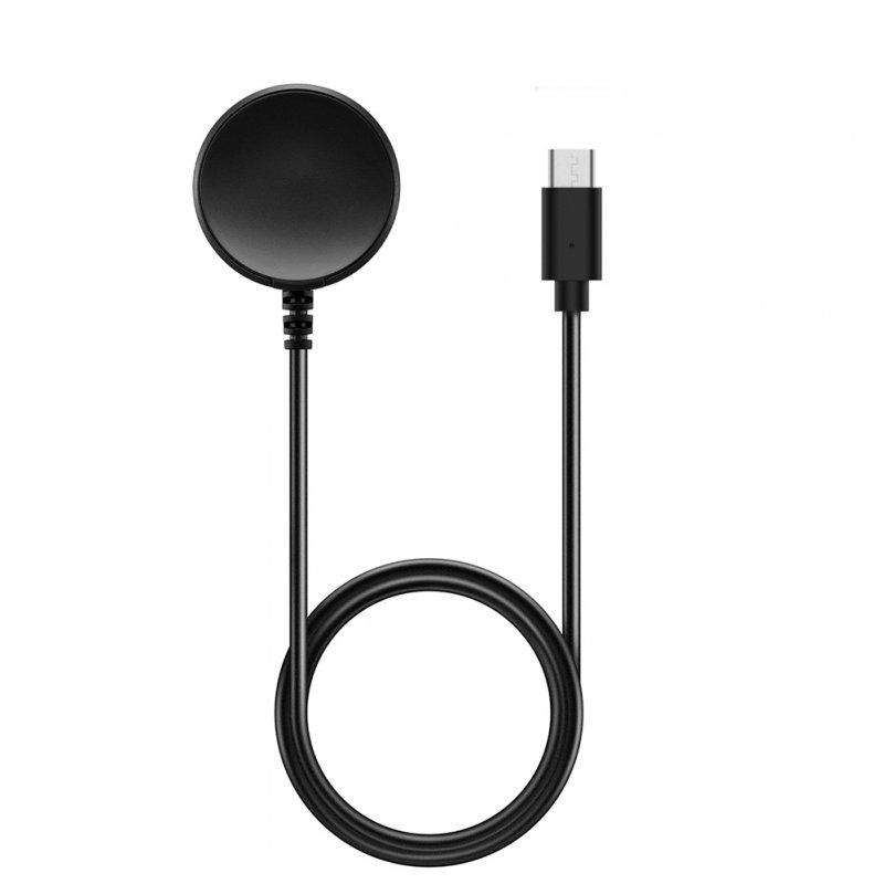 Charging Cable Compatible For Samsung Galaxy Watch 4/watch 5/5pro Watch Active 1/2 Usb Charging Adapter Charger Holder black