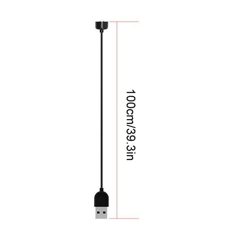 Charging Cable Usb Charger Adapter Wire Compatible For Xiaomi Mi Band 7 Smart Bracelet Charger 100CM
