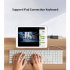 Charging Data Synchronization OTG Adapter Wireless Microphone Converter Compatible For Ios Type c silver black