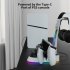 Charging Dock Base Overcharge Protection Charging Stand Portable Charger Dock Game Console Charging Dock Station With Headset Holder Compatible For PS5 Portal H