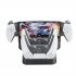 Charging Dock Handheld Stand Holder Game Handheld Charging Dock Contact Charging Base Connector Compatible For PS5 Portal Handheld Game Controllers White