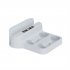 Charging Dock Handheld Stand Holder Game Handheld Charging Dock Contact Charging Base Connector Compatible For PS5 Portal Handheld Game Controllers White