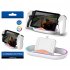 Charging Dock Station Handheld Stand Holder With RGB Light Charging Stand USB Type C Charging Dock Compatible For PS5 Portal Handheld Game Controller White