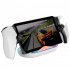 Charging Dock Station Handheld Stand Holder With RGB Light Charging Stand USB Type C Charging Dock Compatible For PS5 Portal Handheld Game Controller White