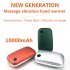 Charging Hand Warmer Mobile Power Portable Small Winter Portable Rechargable Heater Silver