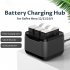 Charging Station Action Camera Battery Charger With Charging Indicator Charge Up To 3 Batteries Charging Hub Easy To Carry Compatible For Hero 12 11 10 9 Camera