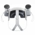 Charging Station Headset Display Stand with LED Indicator VR Sense Controller Charger for Oculus Meta Quest 3 White