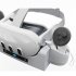 Charging Station Headset Display Stand with LED Indicator VR Sense Controller Charger for Oculus Meta Quest 3 White