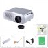 Cheap mini projector with 100 lumen LED  Perfect for watching movies or sports  1080p support and built in speakers for a great media experience 