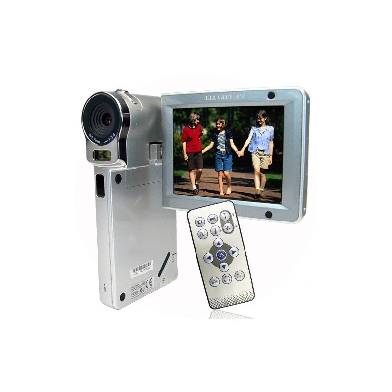 Digital Camcorder 5.0M Pixel - 3.0 Inch LTPS and 8x Digital Zoom
