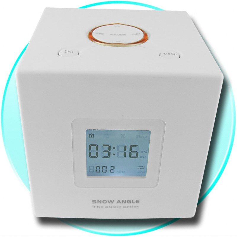 MP3 Alarm Clock 4GB - FM + MP3 Alarm Setting