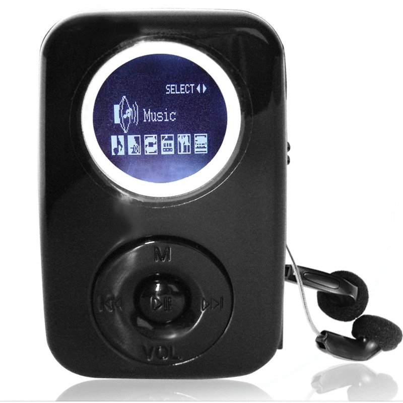 Screen + Speaker MP3 Player - 2GB Music Entertainment