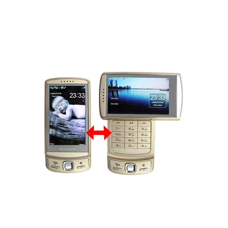 Quad Band Swivel Screen Cell Phone