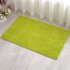 Chenille Bath Mat Non Slip Water Absorption Floor Mat for Kids Bathroom Shower Mat Area Rugs  grass green 50 80cm