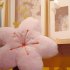 Cherry Petals Pillow Soft Comfortable Wrinkle Fade Stain Resistant Plush Pillows For Sofa Couch Decorations pink