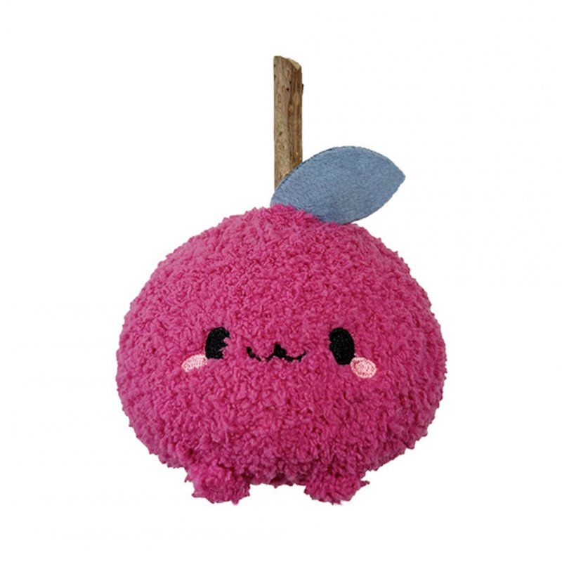 Chew Toy Cute Cat Plush Toy Durable And Bite Resistant Interactive Cat Kicker Toys Healthy Bite Resistant Cat Christmas Gifts For Indoor Pet Lovers onion red