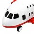 Children Airplane Model Toys Storable Inertial Alloy Car Model Ornaments Birthday Christmas Gifts For Boys blue