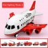 Children Airplane Model Toys Storable Inertial Alloy Car Model Ornaments Birthday Christmas Gifts For Boys blue