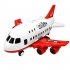 Children Airplane Model Toys Storable Inertial Alloy Car Model Ornaments Birthday Christmas Gifts For Boys blue