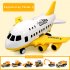 Children Airplane Model Toys Storable Inertial Alloy Car Model Ornaments Birthday Christmas Gifts For Boys blue
