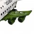 Children Airplane Model Toys Storable Inertial Alloy Car Model Ornaments Birthday Christmas Gifts For Boys green