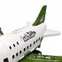 Children Airplane Model Toys Storable Inertial Alloy Car Model Ornaments Birthday Christmas Gifts For Boys green