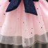 Children Baby Girls Cute Princess Dress With Bow Decoration Sleeveless Tutu Dress For 1 8 Years Old Children pink 2 3Y L 95cm 