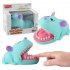 Children Biting Finger Toy Mouse Trick Game Prank Parent child Interactive Board Toys blue