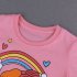 Children Boys Girls Cartoon Printing T Shirt Stylish Short sleeve Round neck Tops