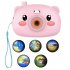 Children Cartoon Camera Toy Projection Electric Mini Cute Camera Educational Toys yellow