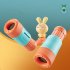 Children Cartoon Telescope With Whistle Cute Rabbit HD 8X Lens Binoculars Separable Telescope Orange