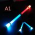 Children Colorful Special Illuminated Anti fall Spinning Pen Rolling Pen  A1 red  lighting 