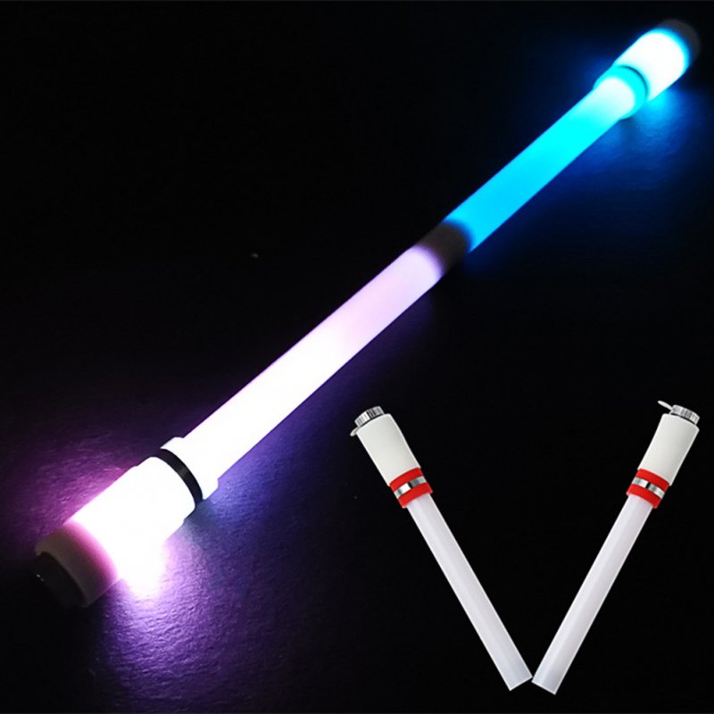 Children Colorful Special Illuminated Anti-fall Spinning Pen Rolling Pen  A1 red (lighting)
