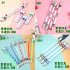 Children Colorful Special Illuminated Anti fall Spinning Pen Rolling Pen  A1 purple  lighting 