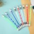 Children Colorful Special Illuminated Anti fall Spinning Pen Rolling Pen  A1 red  lighting 