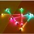 Children Colorful Special Illuminated Anti fall Spinning Pen Rolling Pen  A15 white  lighting section 