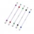 Children Colorful Special Illuminated Anti fall Spinning Pen Rolling Pen  A16 black  lighting section 