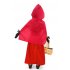Children Cosplay Costume with Capped Shawl and Gloves for Stage Performance Beer Festival  red L