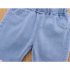 Children Cotton Jeans Summer Thin Middle Waist Pants Casual Loose Cropped Pants For 2 8 Years Old Girls rabbit 5 6Y 110cm