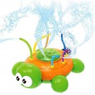 Children Cute Cartoon Turtle Sprinkler Toys Outdoor Rotatable Water Spray Bath Toys For Boys Girls Gifts