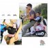 Children Cycling Strap Universal Motorcycle Safety Belt For Kids Safe Reflective Design Adjustable Buckles Kids Harness Backpack Leash Safety Seats Strap yellow