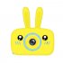 Children Digital Camera Portable Mini Cartoon Camera Toy Rabbit Pattern Camera Rabbit blue