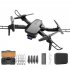 Children Drone HD Aerial Photography RC Obstacle Avoidance Aircraft Toy E88 Single Camera Black