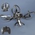 Children Drone HD Aerial Photography RC Obstacle Avoidance Aircraft Toy Dr0908 Black