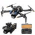 Children Drone HD Aerial Photography RC Obstacle Avoidance Aircraft Toy G5 Dual Camera Esc Black
