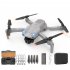 Children Drone HD Aerial Photography RC Obstacle Avoidance Aircraft Toy G5 Dual Camera Gray