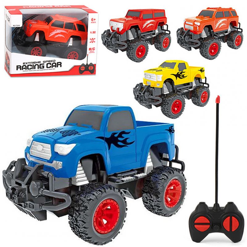 Children Electirc Remote Control Toy Car 1:32 Quattro Wireless Off-road Racer Toy Four-way off-road model (random one)_1:32
