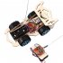 Children Electric Wood Vehicle Assembly Kits Educational Science Technology Kits